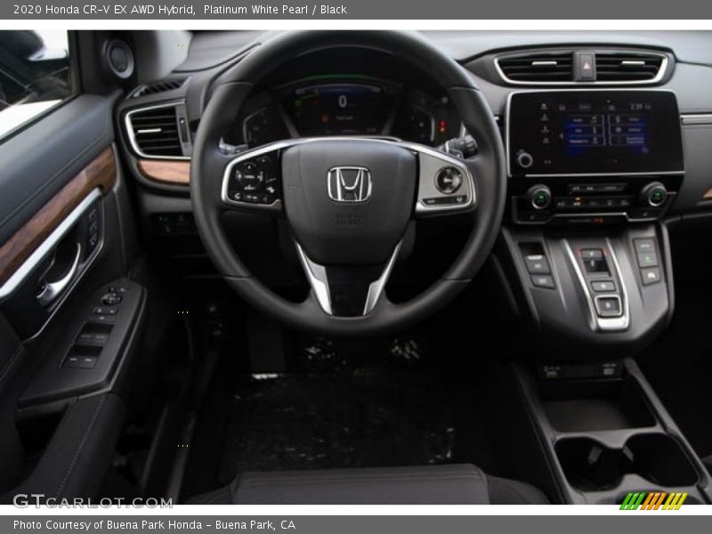 Dashboard of 2020 CR-V EX AWD Hybrid