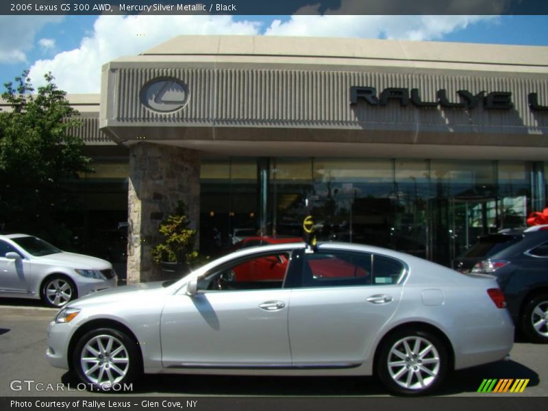 Mercury Silver Metallic / Black 2006 Lexus GS 300 AWD