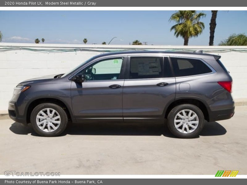 Modern Steel Metallic / Gray 2020 Honda Pilot LX