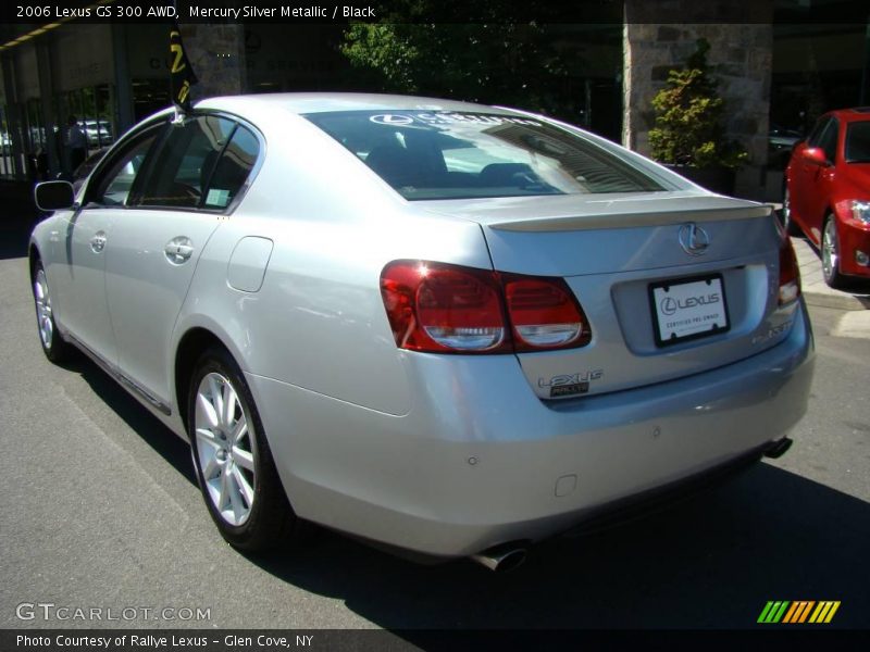 Mercury Silver Metallic / Black 2006 Lexus GS 300 AWD