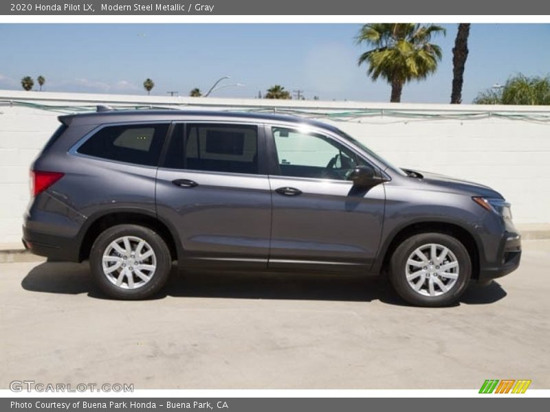 Modern Steel Metallic / Gray 2020 Honda Pilot LX