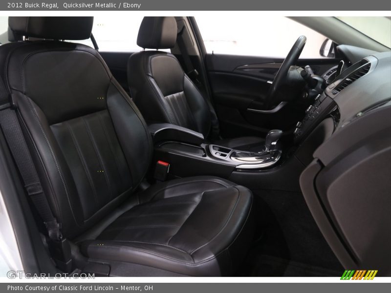Quicksilver Metallic / Ebony 2012 Buick Regal