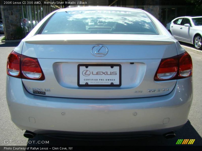 Mercury Silver Metallic / Black 2006 Lexus GS 300 AWD