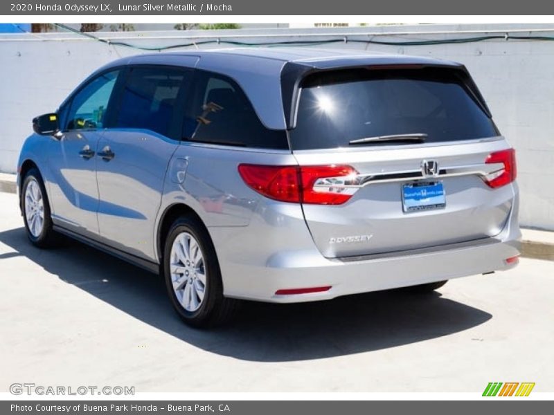 Lunar Silver Metallic / Mocha 2020 Honda Odyssey LX