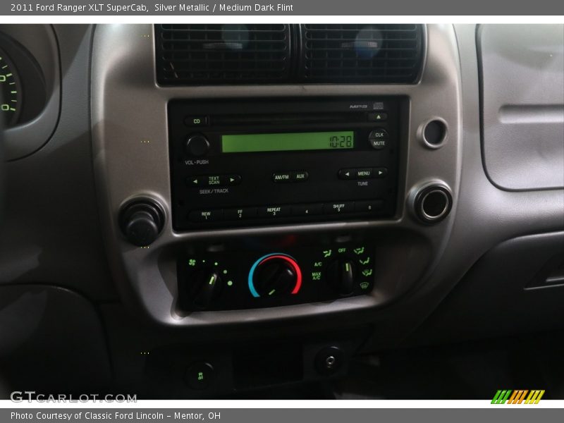 Silver Metallic / Medium Dark Flint 2011 Ford Ranger XLT SuperCab