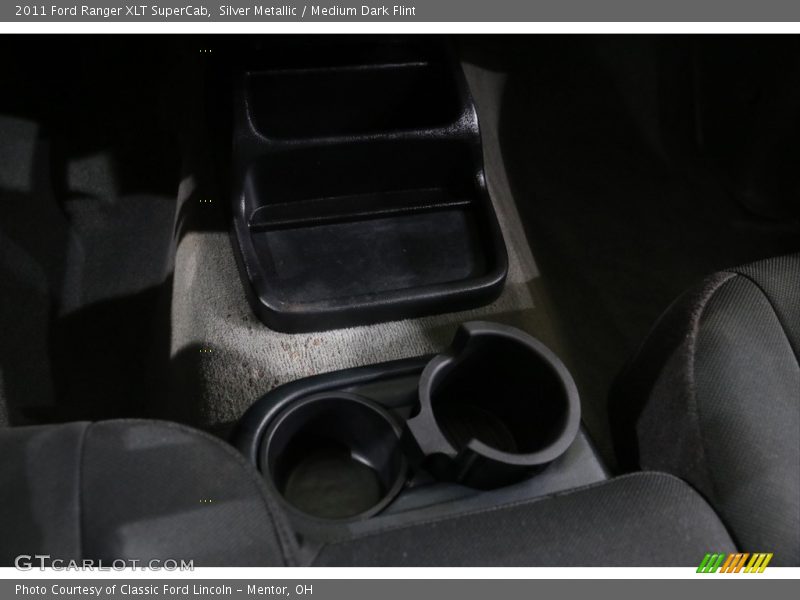 Silver Metallic / Medium Dark Flint 2011 Ford Ranger XLT SuperCab