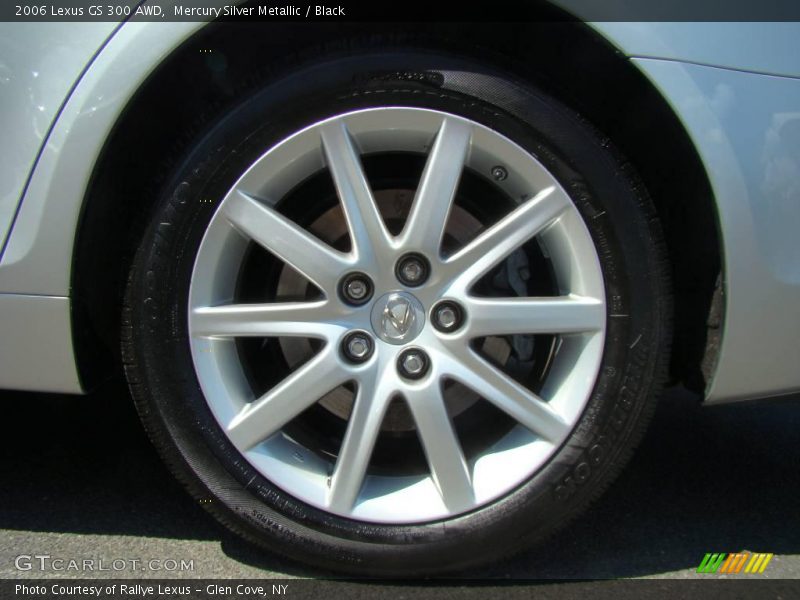 Mercury Silver Metallic / Black 2006 Lexus GS 300 AWD