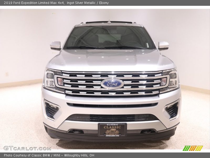 Ingot Silver Metallic / Ebony 2019 Ford Expedition Limited Max 4x4