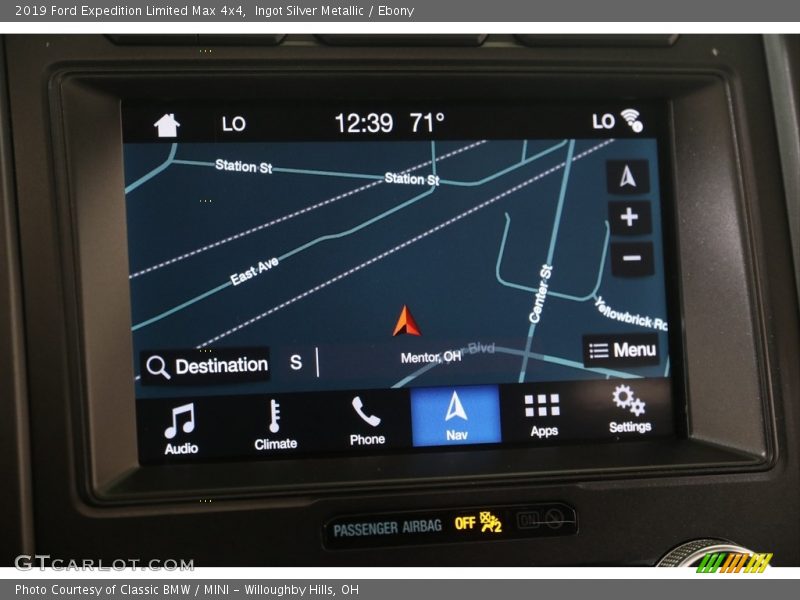 Navigation of 2019 Expedition Limited Max 4x4