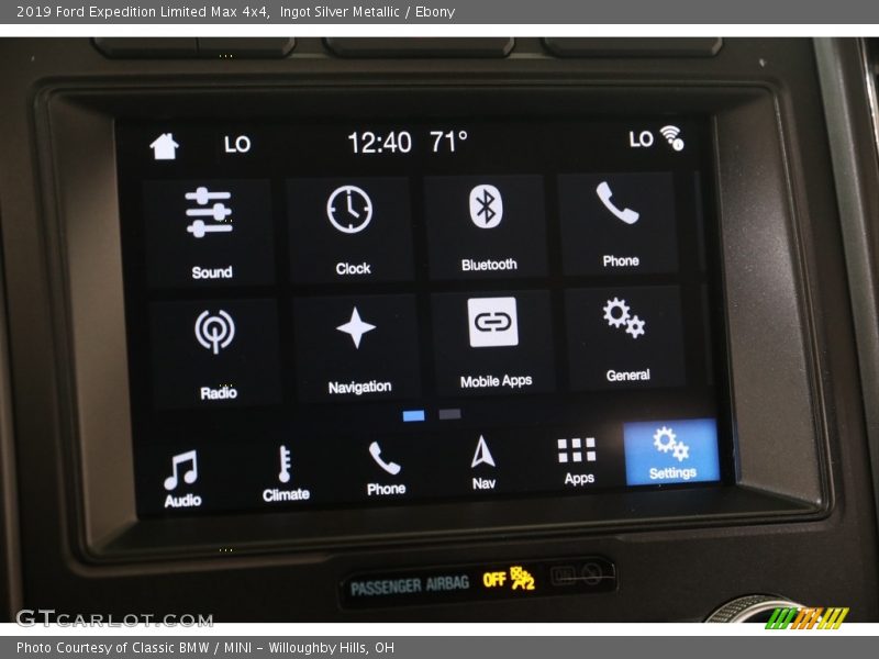 Ingot Silver Metallic / Ebony 2019 Ford Expedition Limited Max 4x4