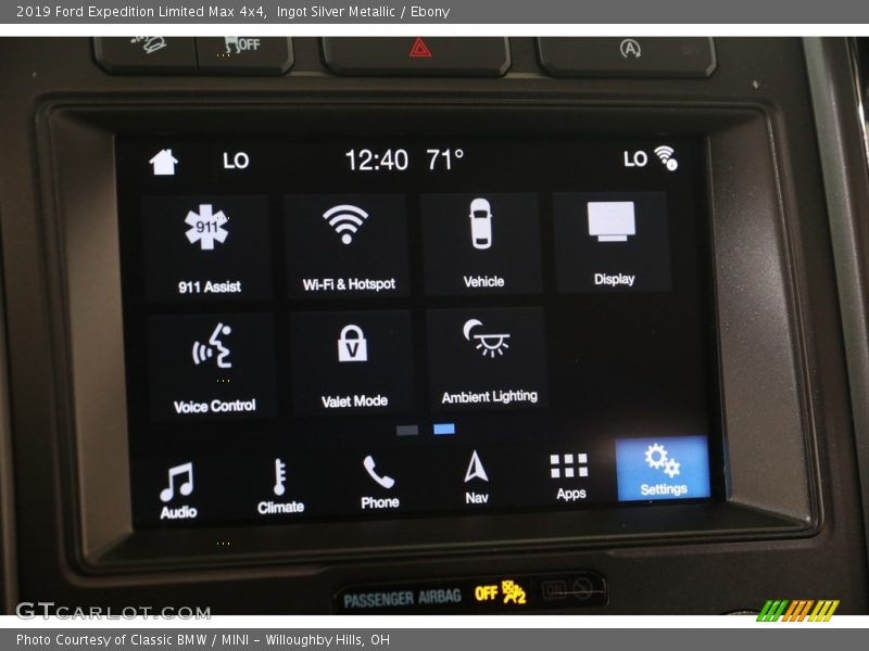 Ingot Silver Metallic / Ebony 2019 Ford Expedition Limited Max 4x4