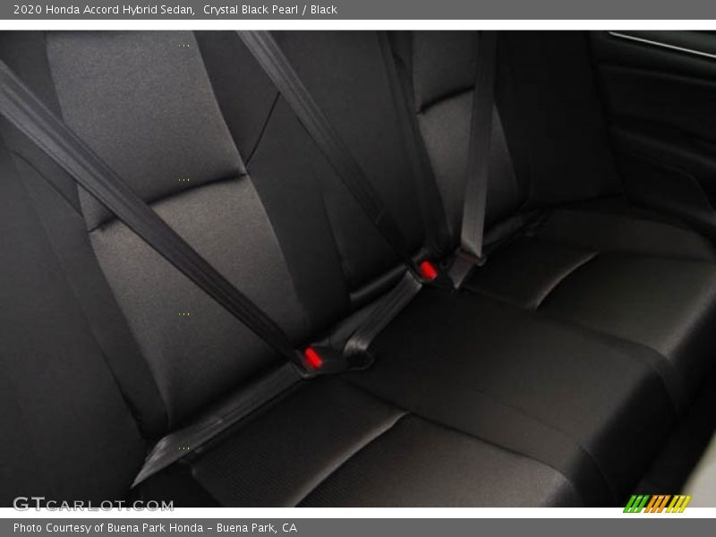 Crystal Black Pearl / Black 2020 Honda Accord Hybrid Sedan