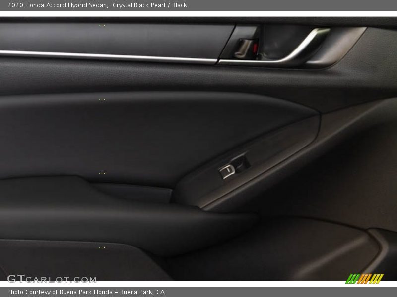 Crystal Black Pearl / Black 2020 Honda Accord Hybrid Sedan