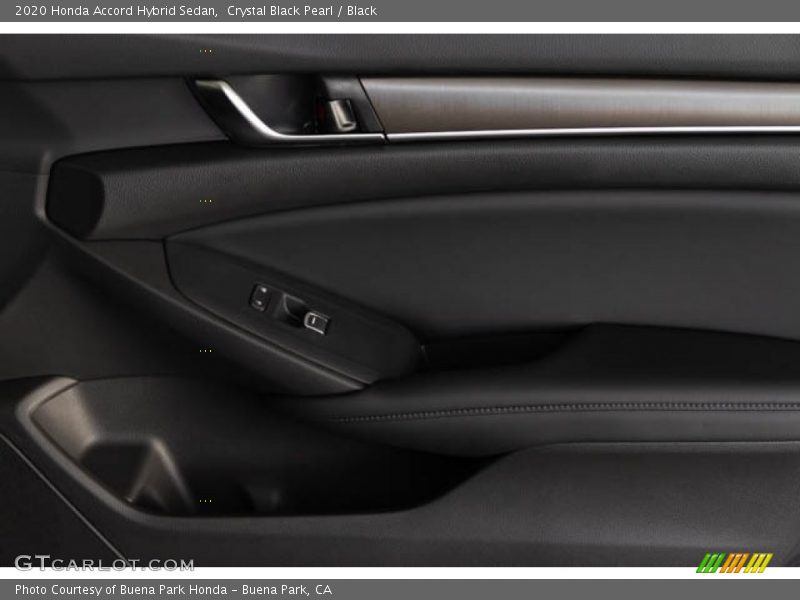 Crystal Black Pearl / Black 2020 Honda Accord Hybrid Sedan