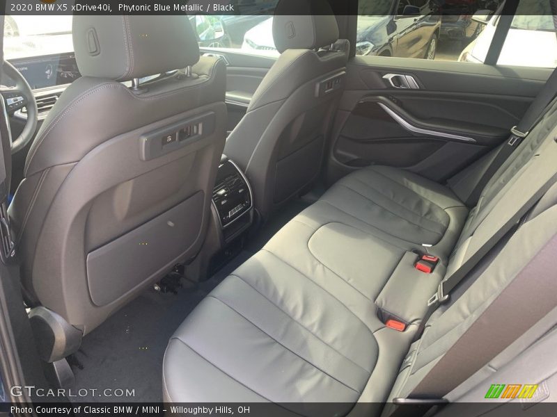 Phytonic Blue Metallic / Black 2020 BMW X5 xDrive40i