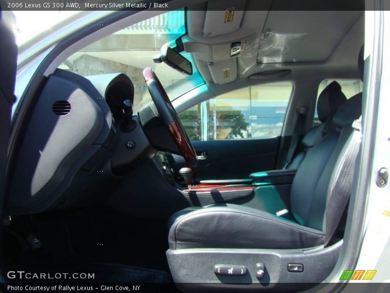 Mercury Silver Metallic / Black 2006 Lexus GS 300 AWD