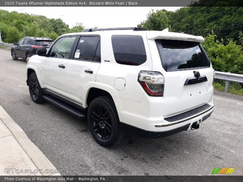 Blizzard White Pearl / Black 2020 Toyota 4Runner Nightshade Edition 4x4
