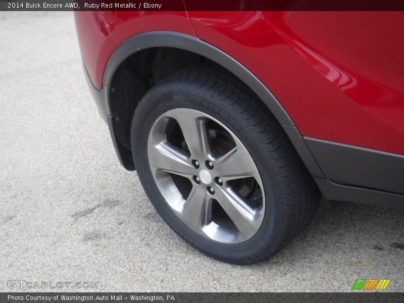 Ruby Red Metallic / Ebony 2014 Buick Encore AWD
