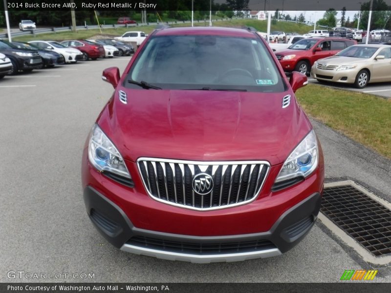 Ruby Red Metallic / Ebony 2014 Buick Encore AWD