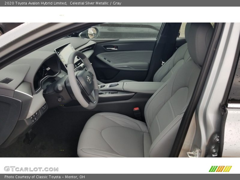  2020 Avalon Hybrid Limited Gray Interior