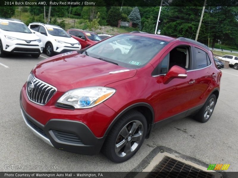 Ruby Red Metallic / Ebony 2014 Buick Encore AWD