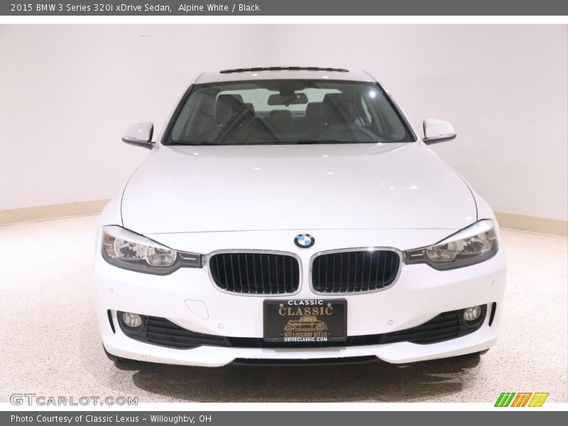 Alpine White / Black 2015 BMW 3 Series 320i xDrive Sedan