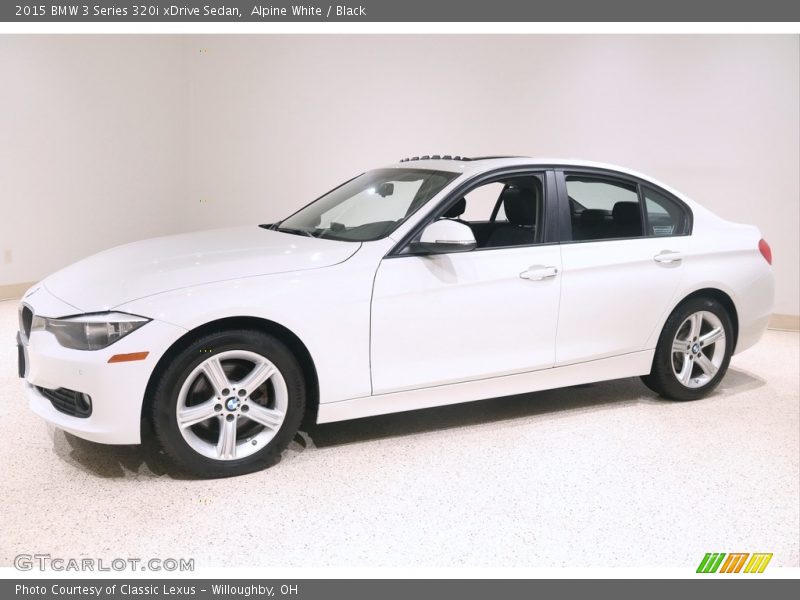 Alpine White / Black 2015 BMW 3 Series 320i xDrive Sedan