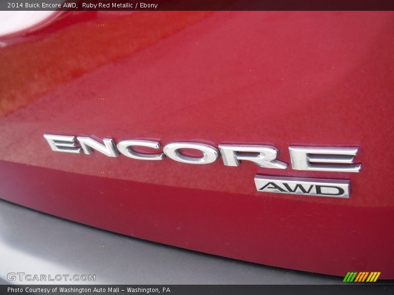 Ruby Red Metallic / Ebony 2014 Buick Encore AWD