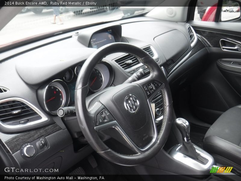 Ruby Red Metallic / Ebony 2014 Buick Encore AWD