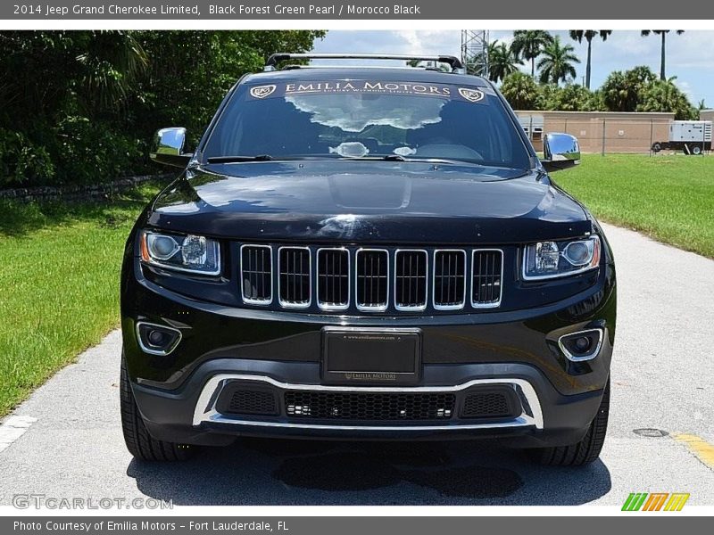  2014 Grand Cherokee Limited Black Forest Green Pearl