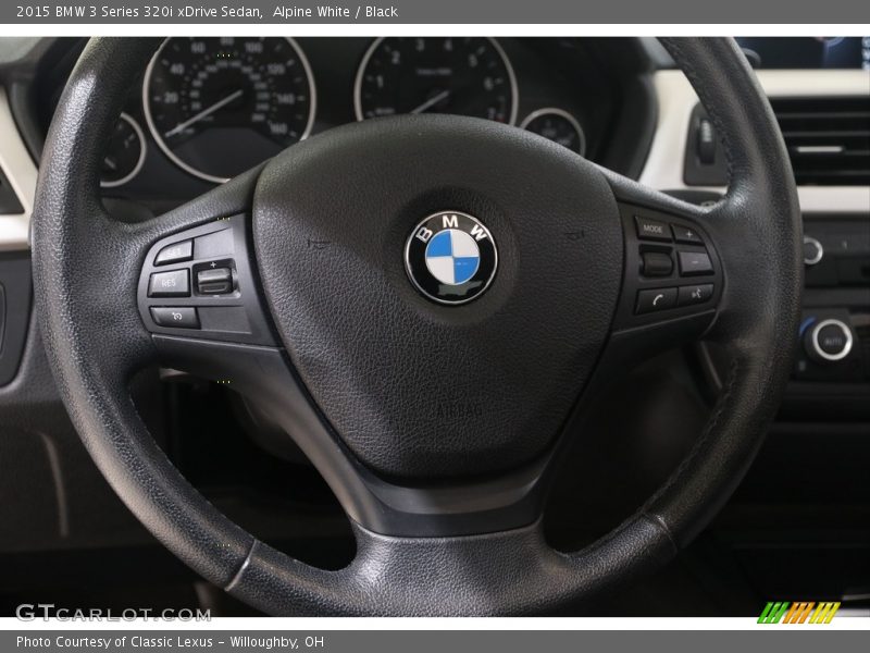 Alpine White / Black 2015 BMW 3 Series 320i xDrive Sedan