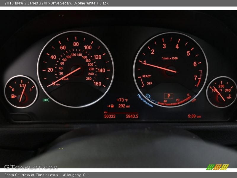 Alpine White / Black 2015 BMW 3 Series 320i xDrive Sedan