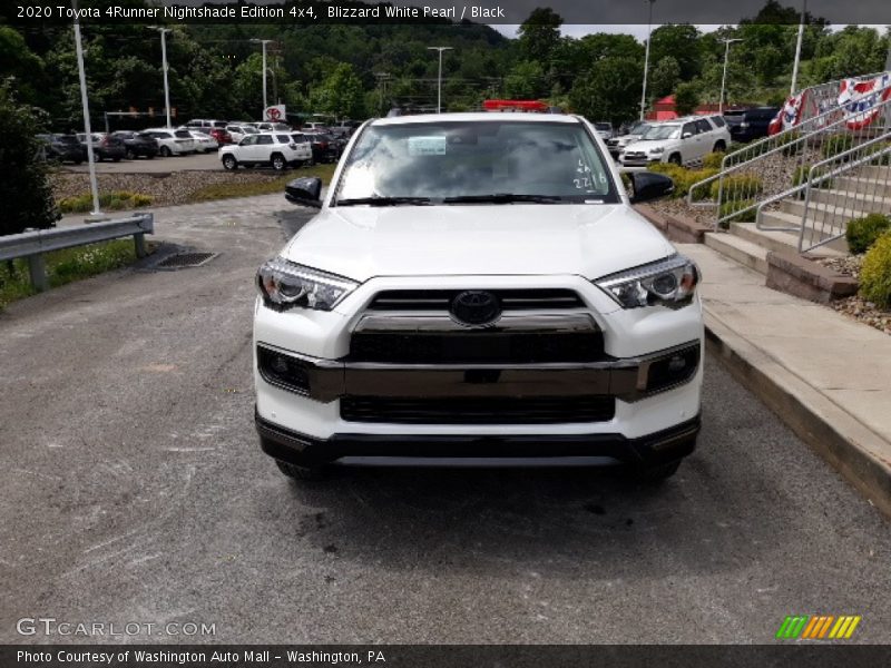Blizzard White Pearl / Black 2020 Toyota 4Runner Nightshade Edition 4x4