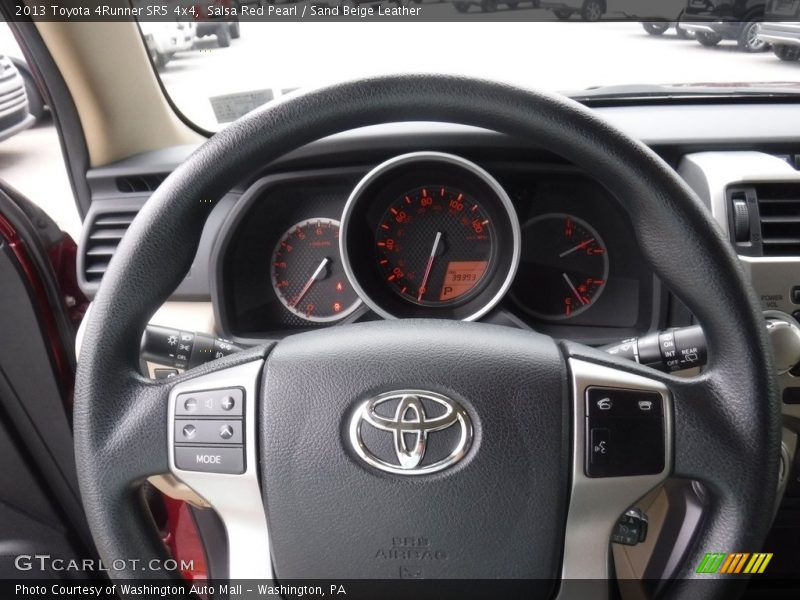 Salsa Red Pearl / Sand Beige Leather 2013 Toyota 4Runner SR5 4x4
