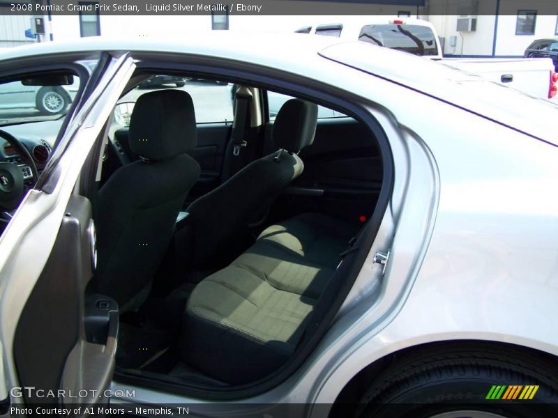 Liquid Silver Metallic / Ebony 2008 Pontiac Grand Prix Sedan