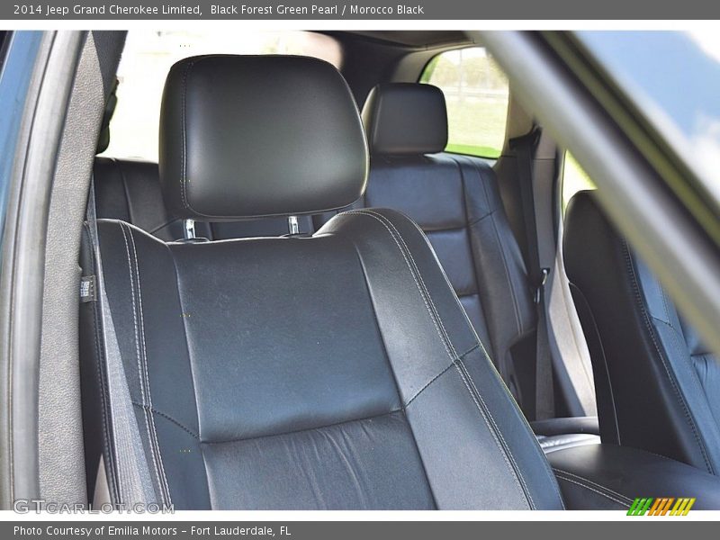 Black Forest Green Pearl / Morocco Black 2014 Jeep Grand Cherokee Limited