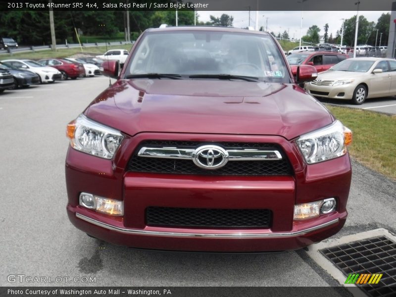 Salsa Red Pearl / Sand Beige Leather 2013 Toyota 4Runner SR5 4x4