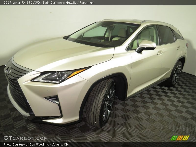 Satin Cashmere Metallic / Parchment 2017 Lexus RX 350 AWD