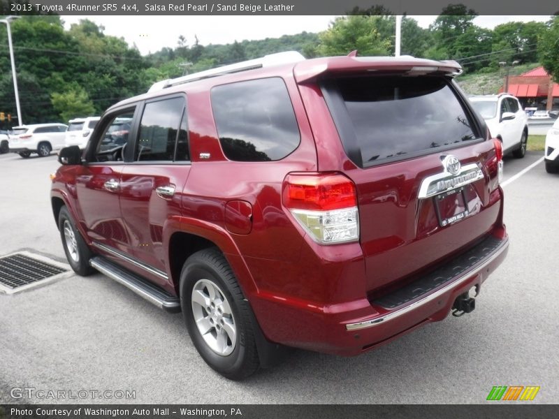 Salsa Red Pearl / Sand Beige Leather 2013 Toyota 4Runner SR5 4x4