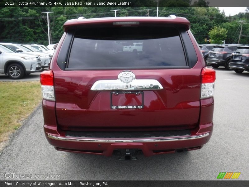 Salsa Red Pearl / Sand Beige Leather 2013 Toyota 4Runner SR5 4x4