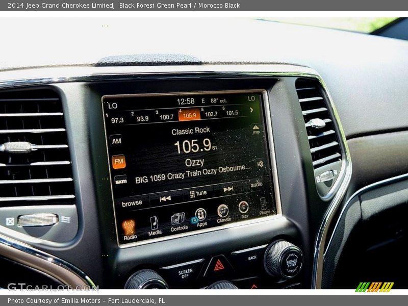 Audio System of 2014 Grand Cherokee Limited