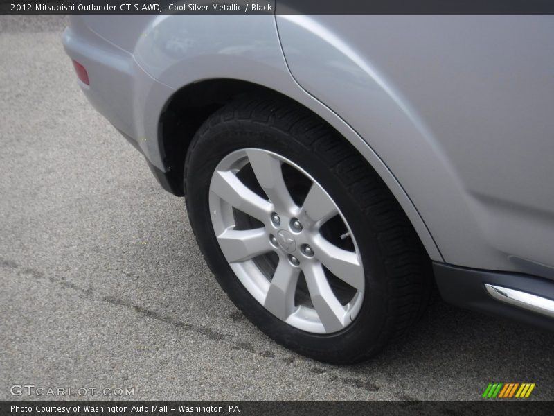 Cool Silver Metallic / Black 2012 Mitsubishi Outlander GT S AWD