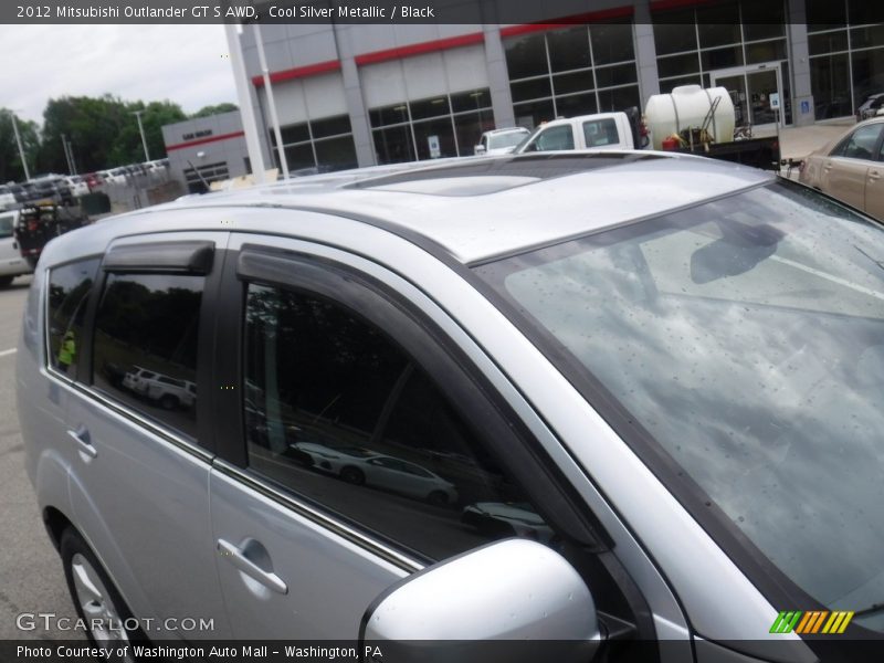 Cool Silver Metallic / Black 2012 Mitsubishi Outlander GT S AWD