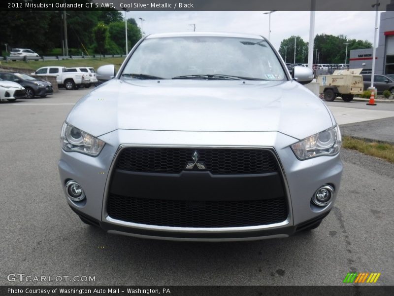 Cool Silver Metallic / Black 2012 Mitsubishi Outlander GT S AWD