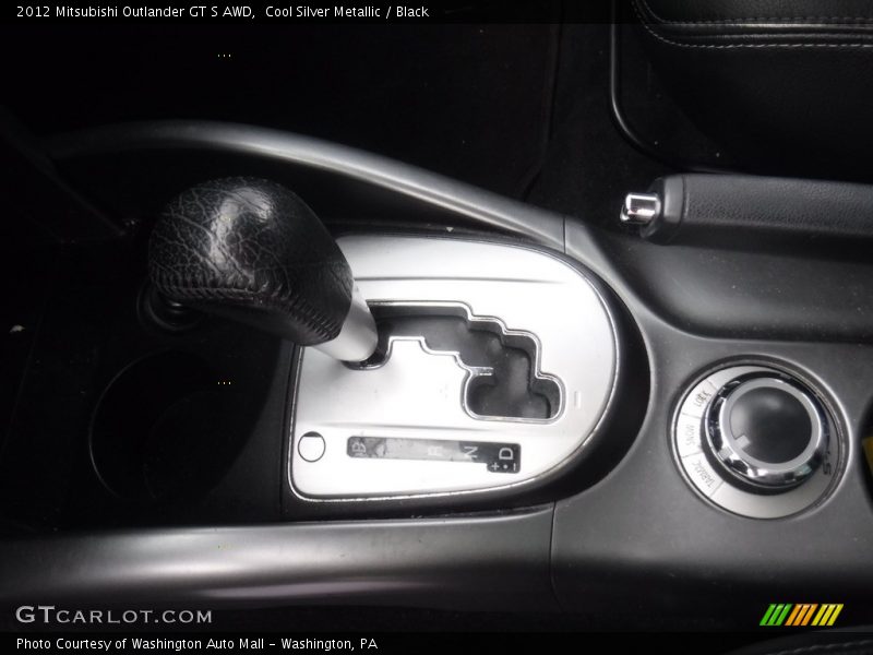 Cool Silver Metallic / Black 2012 Mitsubishi Outlander GT S AWD