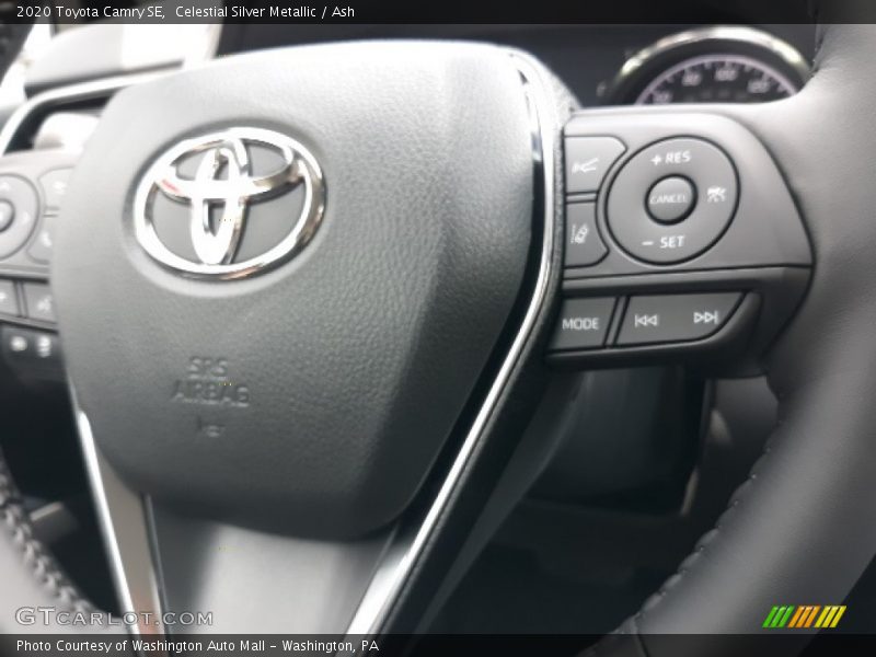 Celestial Silver Metallic / Ash 2020 Toyota Camry SE