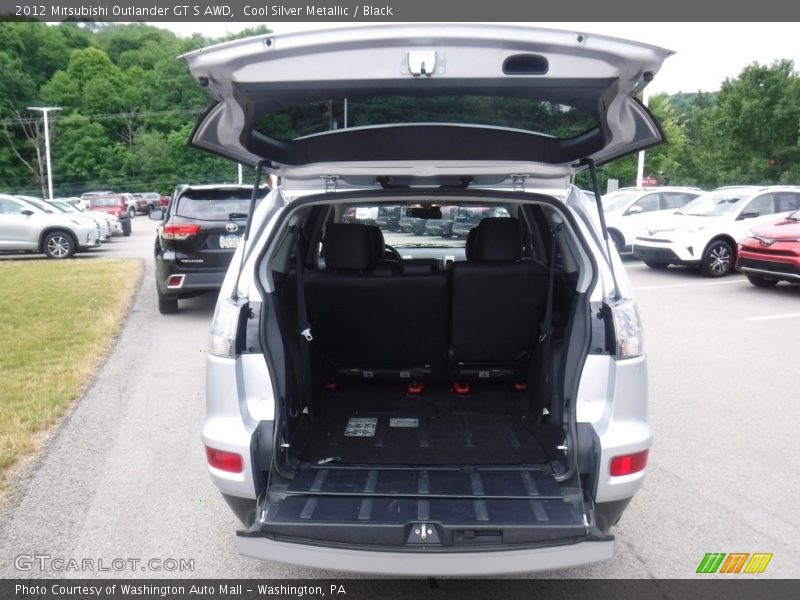 Cool Silver Metallic / Black 2012 Mitsubishi Outlander GT S AWD