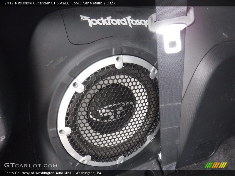 Cool Silver Metallic / Black 2012 Mitsubishi Outlander GT S AWD