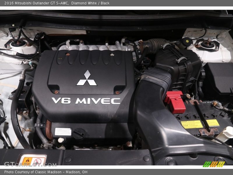  2016 Outlander GT S-AWC Engine - 3.0 Liter MIVEC SOHC 24-Valve V6
