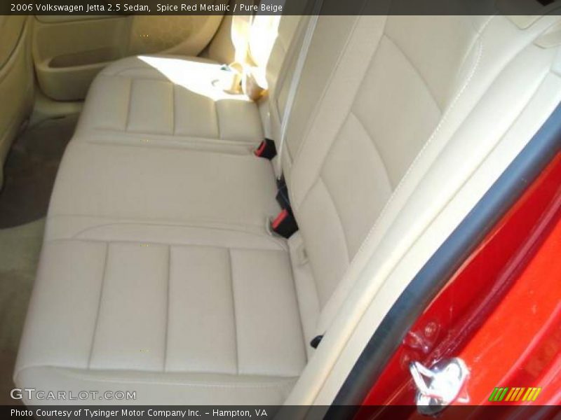 Spice Red Metallic / Pure Beige 2006 Volkswagen Jetta 2.5 Sedan